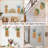 Edessa Wood Wall Vase-1609440293