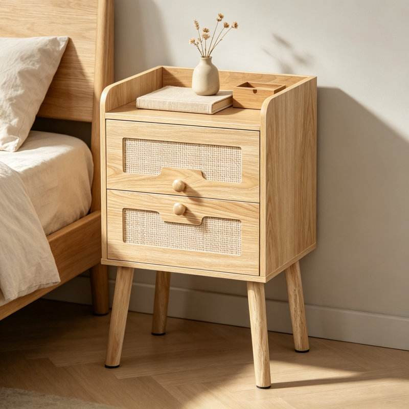 39 cm W Bedside Table