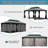 14X22ft Hardtop Gazebo-897729055-897729042-897729040