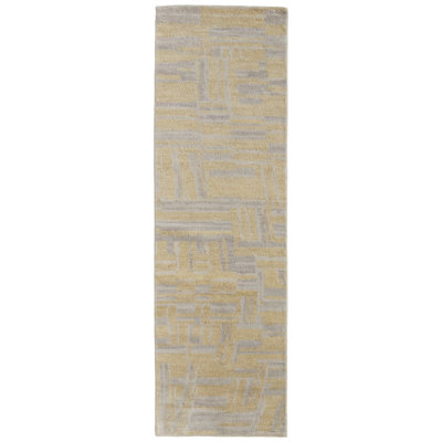 Thom Filicia Hand Knotted Wool Abstract Area Rug