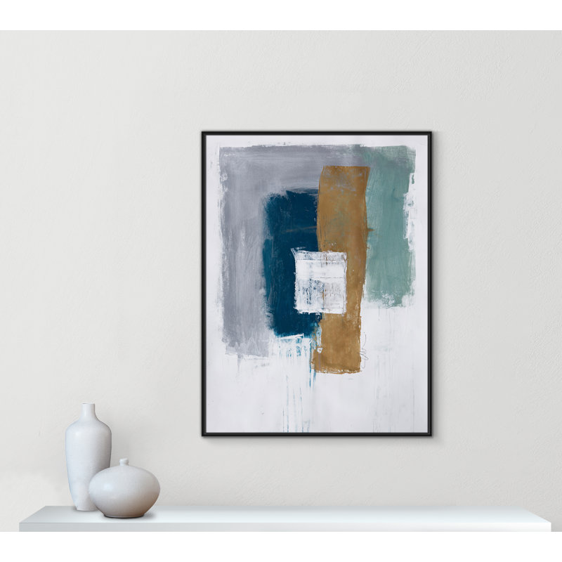 Malibu Springs II Print by Filippo Ioco, 37.5'' W x 49.5'' H, Framed Canvas, Black Floater