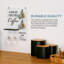 Wall Mounted Wine Glass Rack in White