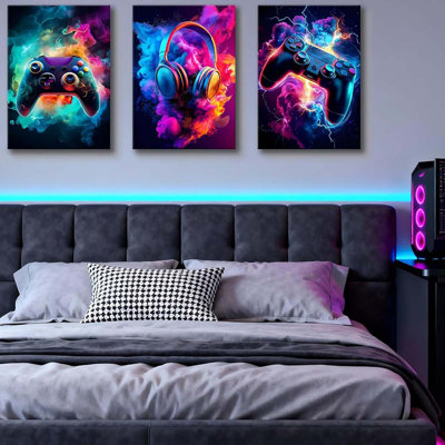 3 Piece Wrapped Canvas Print