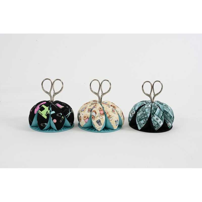 Dritz Pin Cushion & Scissors, 3 Count, Assorted