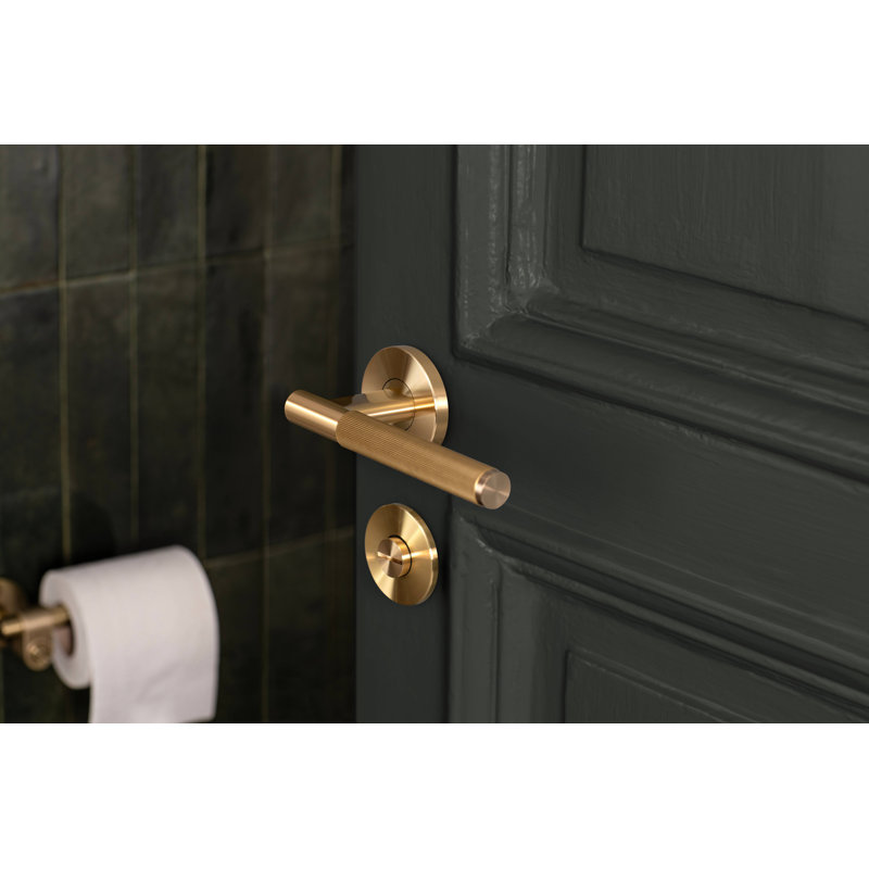 Passage (Hall & Closet) Door Lever, Brass