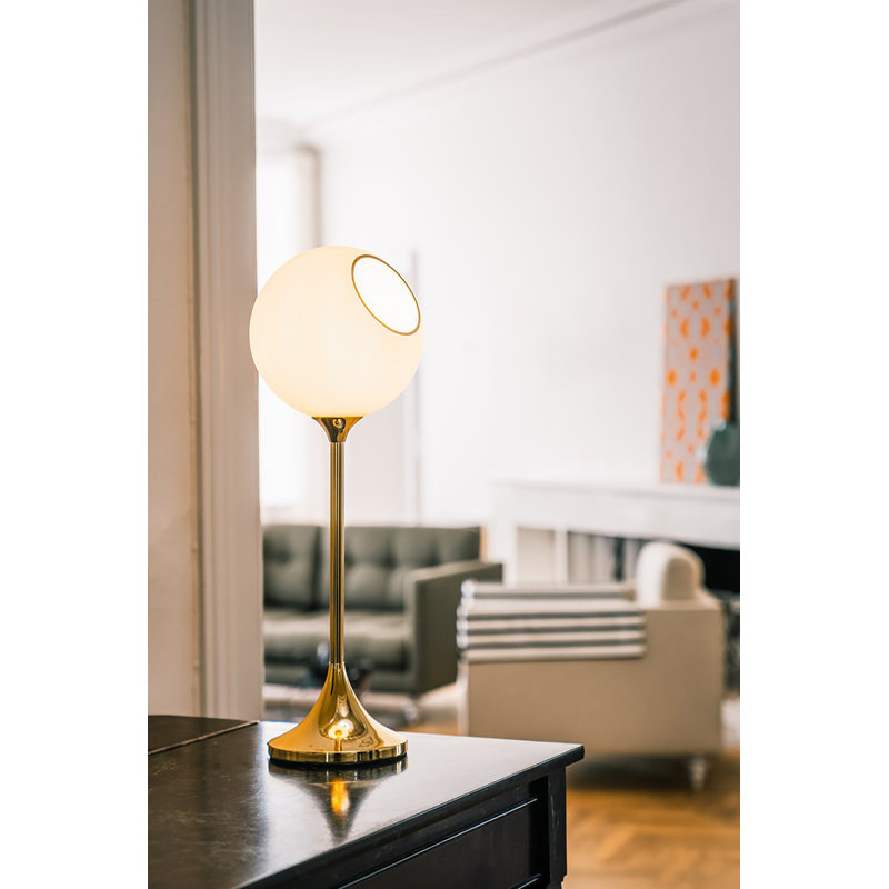 Ballroom Table Lamp, Gold, Purple Rain