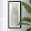 Peinture sur papier encadrée-1143134143