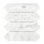 Carrara White Spire 11 in. x 12 in. Honed Marble Mosaic Floor and Wall Tile