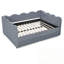 CanapÃ©-lit double avec deux tiroirs de rangement et un port USB-1319340235