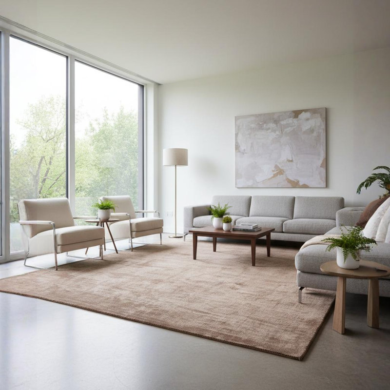 Glittero Brown Area Rug, 7'9" x 10'6"