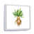 Cadre flottant blanc