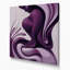 Abstrait art figuratif sur toile mauve 5-2129374334