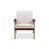 Cream Polyester/Dark Walnut is out of stock