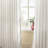 YZ Home Pinch Pleated Linen Curtains 2 Panels Set, Light Filtering Linen Blend Sheer Drapes Memory Trained Pleated Curtain Back Tab with Hooks Rings for Living Room Bedroom-2016677374-2016677129