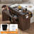 Charlis 43.8 " W Kitchen Cart-2106344201-2106339868