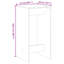Grande table de bar moderne en bois d'ingénierie vidaXL-86480341