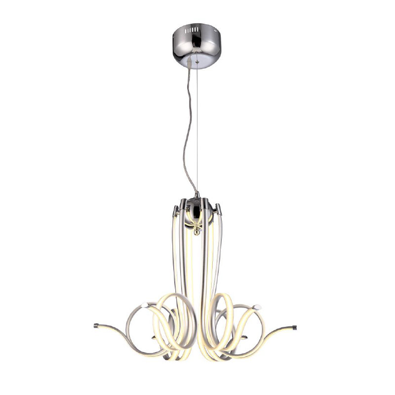 Luminaire suspendu géométrique à del unique/statement Lundergan