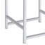 Tabouret de coiffeuse carré rembourré-307231619