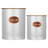Metal Round Utensil Crock