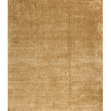 186244 SURINDER WOOL & SILK JACQUARD BURNT CARAMEL