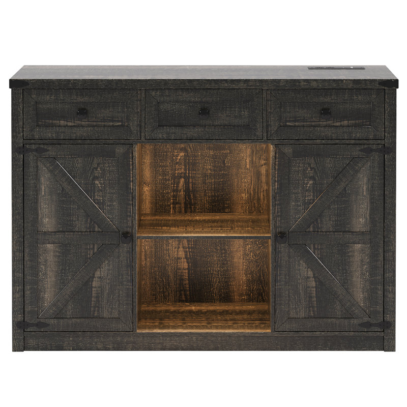 Ingimundur 47.24'' Sideboard, Brown