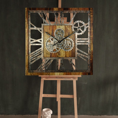 Solid Wood Wall Clock