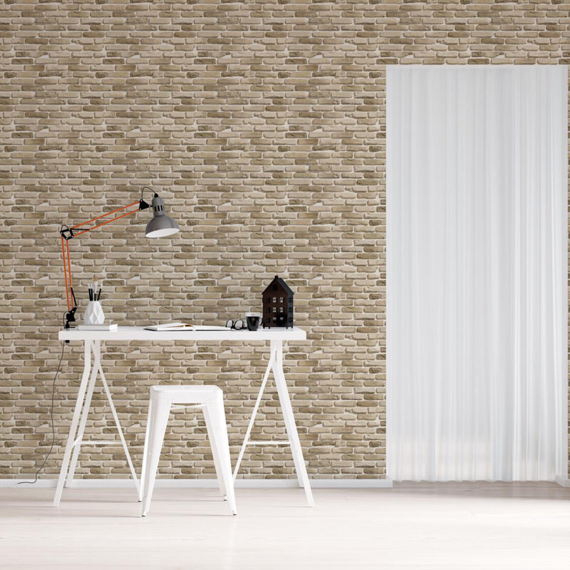 Rouleau de papier peint adhésif doux L 126 po x l 24 po Porum