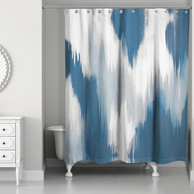  Rideau de douche simple abstrait