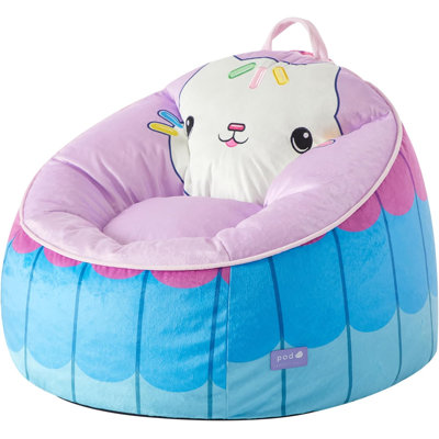 Gabbys Dollhouse Hillside Plush Kids Bean Bag Chair