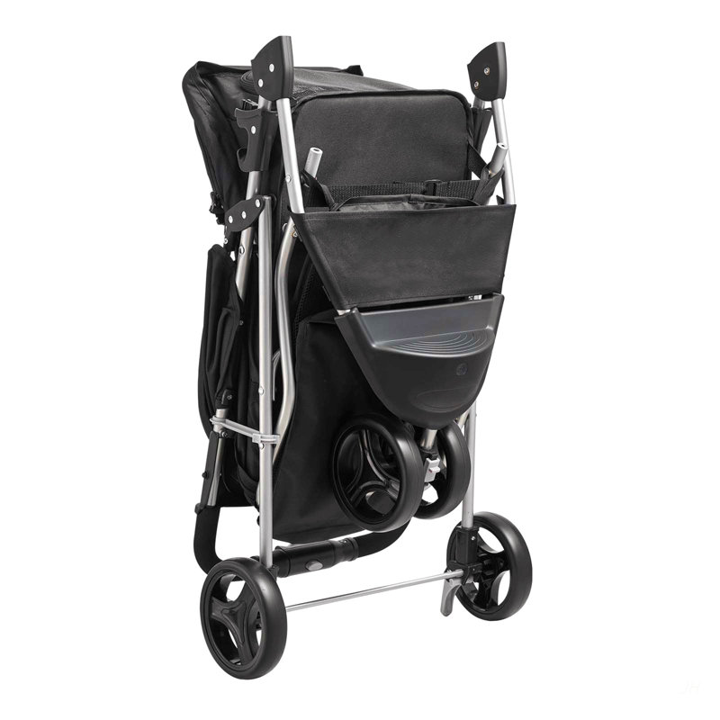 Poussette pour chien pliable pour animaux 3 roues avec frein jusqu'à 35 lb