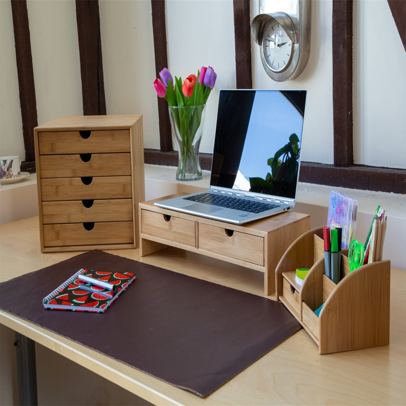 Bamboo Monitor Stand