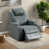 Similicuir gris est en rupture de stock