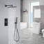 Système de douche thermostatique complet avec inverseur-98102060