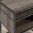Rustic 2 Tier Side Table with Storage Shelves, End Tables, Living Room Furniture-97416550