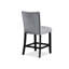 Chaises en velours 2pc