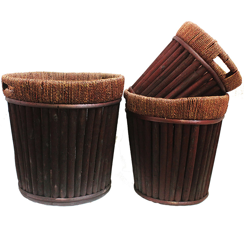 Hillsdale Wood Pot Planter