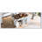 53.5 Inch Farmhouse Kitchen Island with Power Outlet, Spacious Storage, Drop Leaf, and Rolling Wheels for Versatile Use in Home Kitchens-437927437