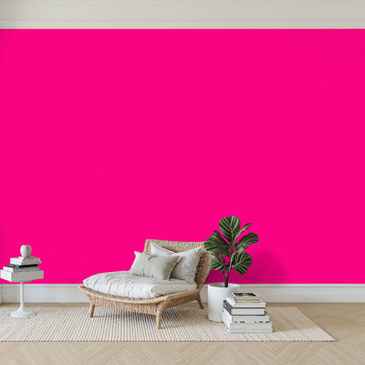 Wall Mural Peel and Stick Wallpaper Plain Light Deep Pink solid color It is Light Deep Pink color Self-Adhesive Removable Contact Paper Wall Decor for Living Room Bedroom 100"H x 144"W