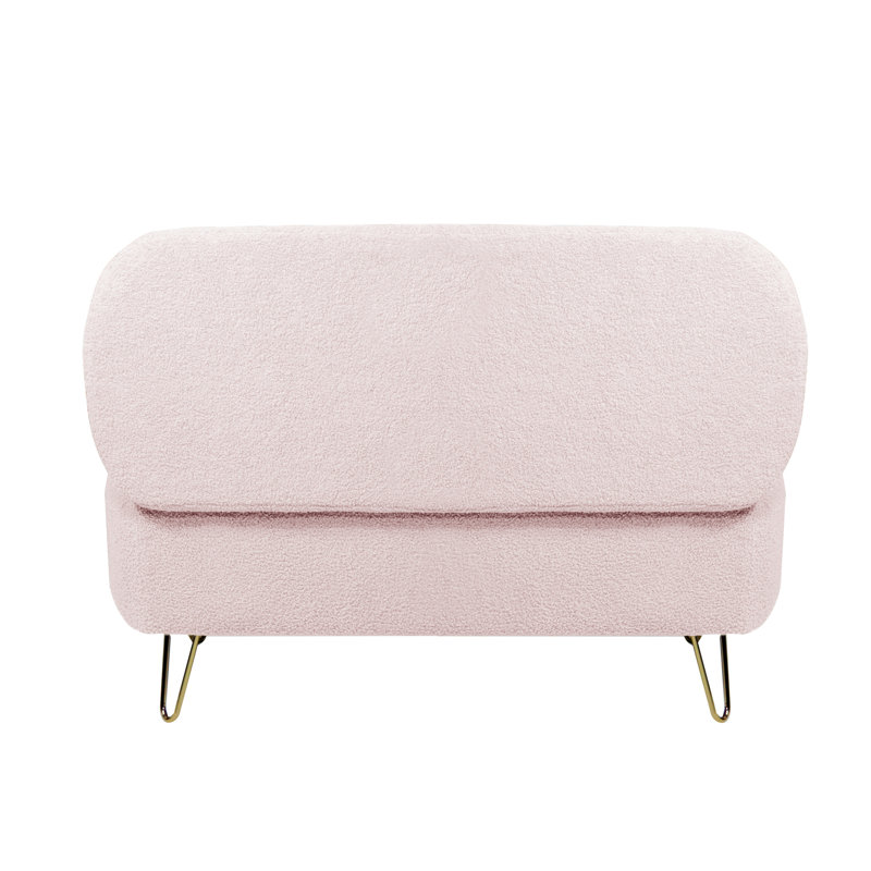 Banc de rangement Emzy, Bleu