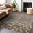 Machine Washable Indoor/Outdoor Xhevrie Taupe Rug-611957516