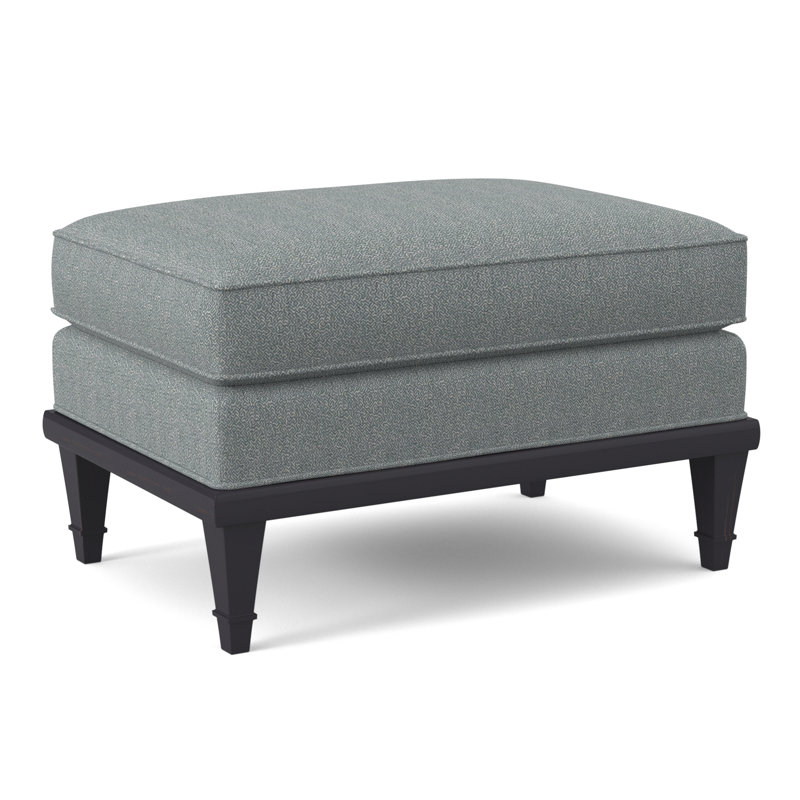Dublin Ottoman, American Walnut, Margaret Uniform