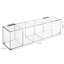 MyGift Plastic Tea Box