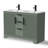 48" Double Sink Bathroom Vanity Set With Resin Sink Top, Faucet, Assembly Required-706689385
