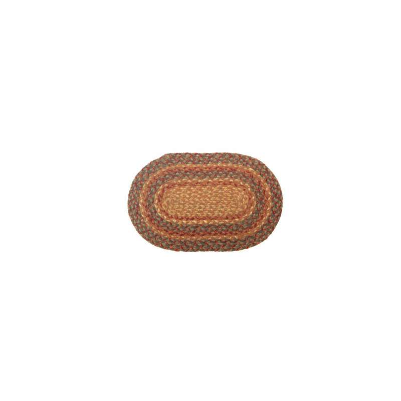 Récapitulatif en coton tressé Dinsmore, H 0,5 po x l 19 po x P 13 po, Marron foncé