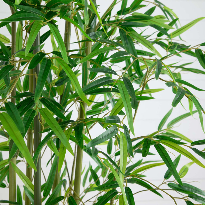 132'' Faux Bamboo Tree in Pot Liner