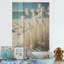 Élégance de sable blanc côtier - Art mural en bois côtier sur bois de pin naturel-1084241866