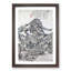 High Mountain by Wang Yuanqi - Picture Frame Art Print-55641878-55641885