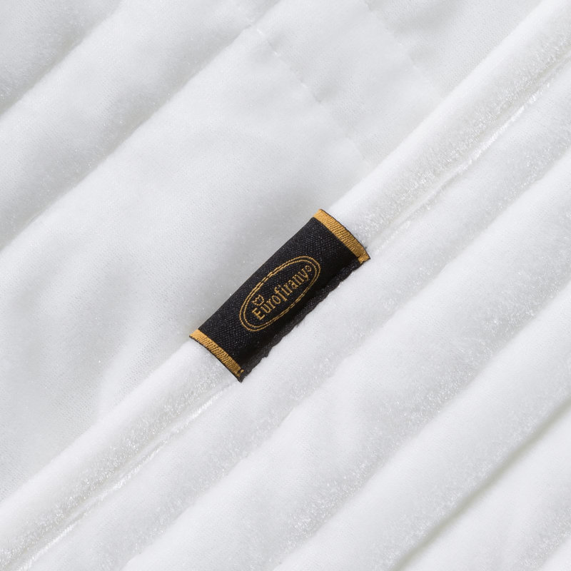 Wildes Plaid Bedspread, White, W220 x L240cm