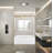 Kingston Brass 60-Inch Acrylic Rectangular 3-Wall Anti-Skid Alcove Tub With Tub Door, Hand Drain-108586755-108586758