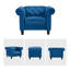 Fauteuil Chesterfield de 42,52 po Fynlie-2078783573